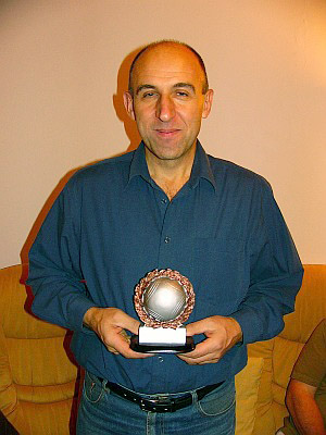 Adamovská liga Pétanque - Kulař 2006 - vítěz Jirka Hromek 