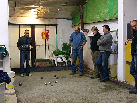 Zimn liga Brnnskho Petanque Pohru 2007 - ze souboje SUPEC-K.D.M.